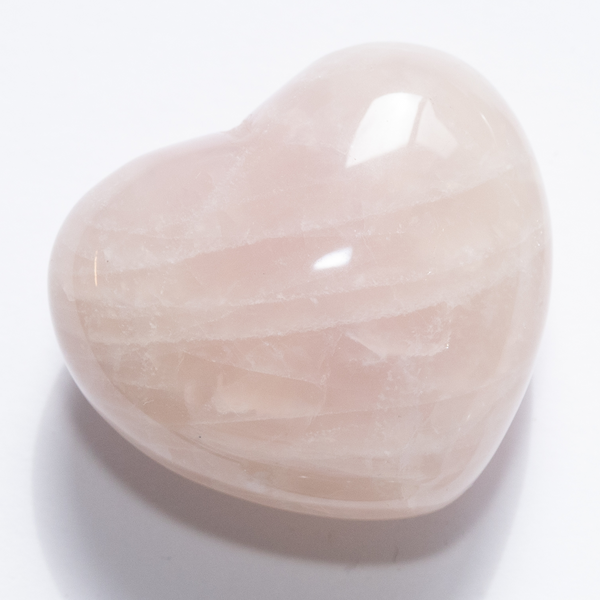 pink rose quartz crystal heart puffy carved polished genuine semiprecious natural gemstone crystals for love gifts